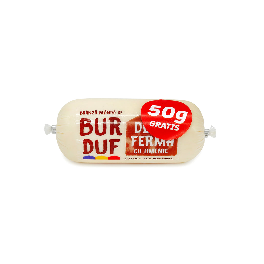 Brânză de burduf 300g, Ferma cu Omenie