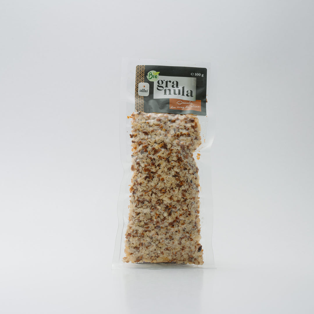 Granule din miez de alune, 100gr, ecologic, Allu