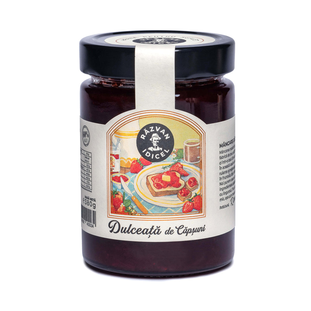 Dulceață de căpșuni, 380 gr