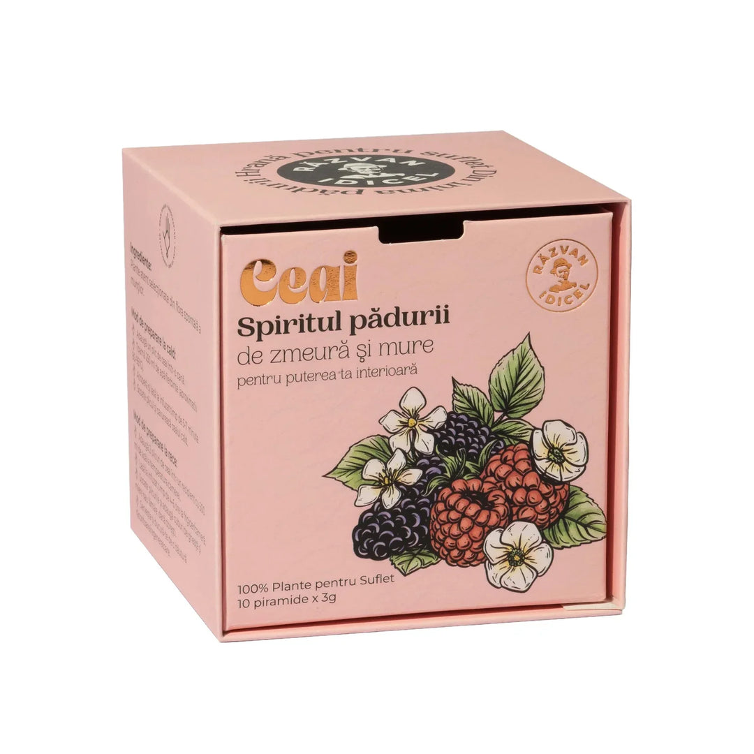 Ceai Spiritul Pădurii - Zmeură și Mure, Răzvan Idicel