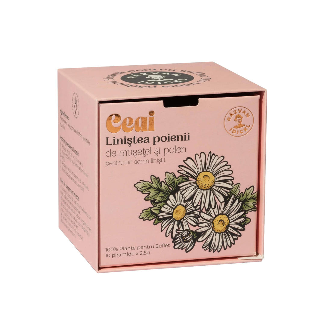 Ceai Liniștea Poienii - Mușețel și Polen, Răzvan Idicel
