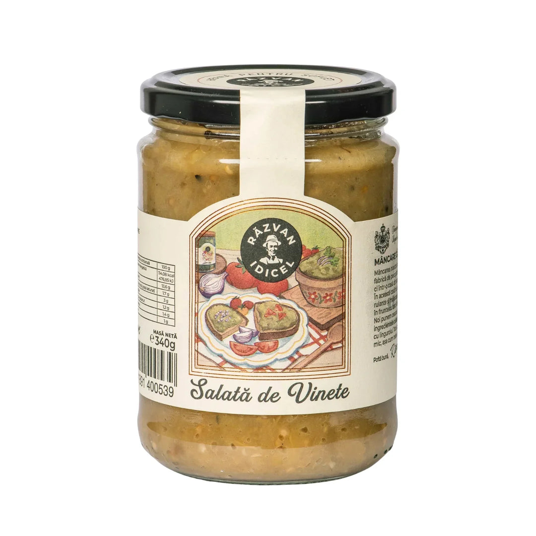 Salată de vinete, 340g, Răzvan Idicel