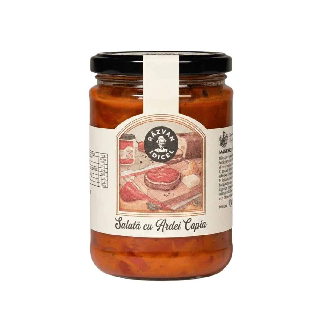 Salată de ardei capia, 340g, Răzvan Idicel