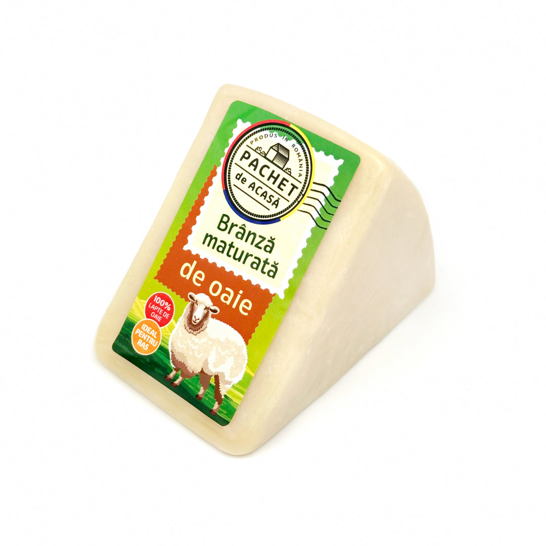 Branză de oaie 100%, maturată 60 zile, 300 gr