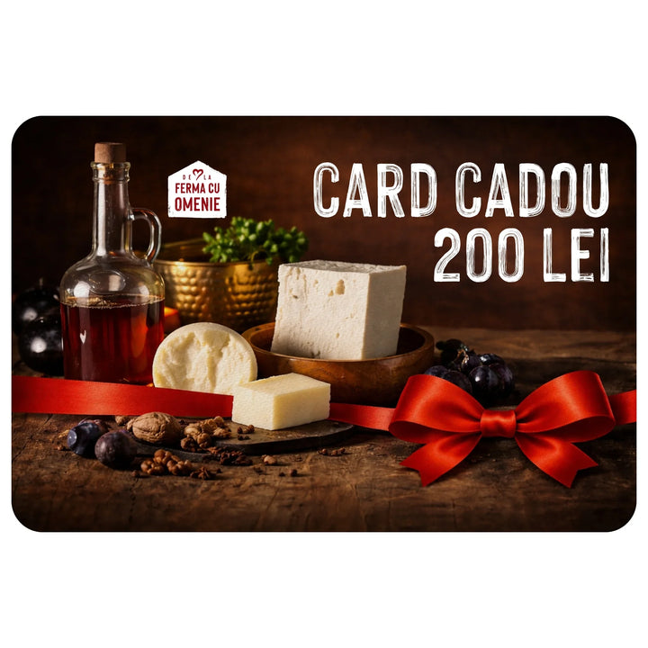 Card Cadou – Dăruiește Gustul Curat
