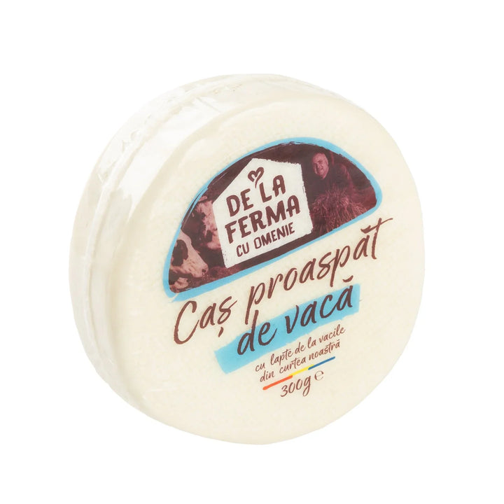 Caș din lapte de vacă, 300 gr