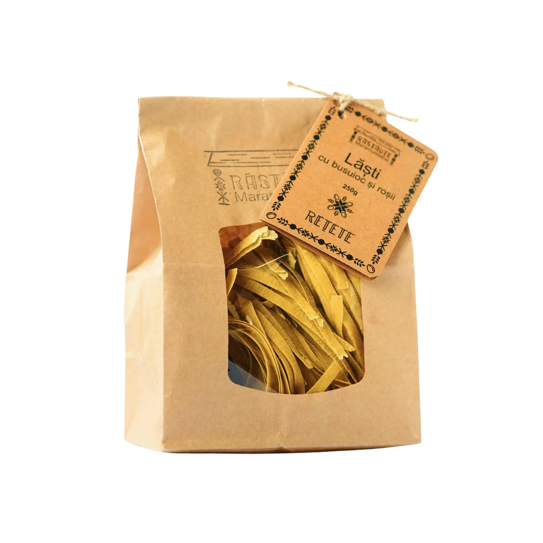 Lăști cu busuioc și roșii, 250g