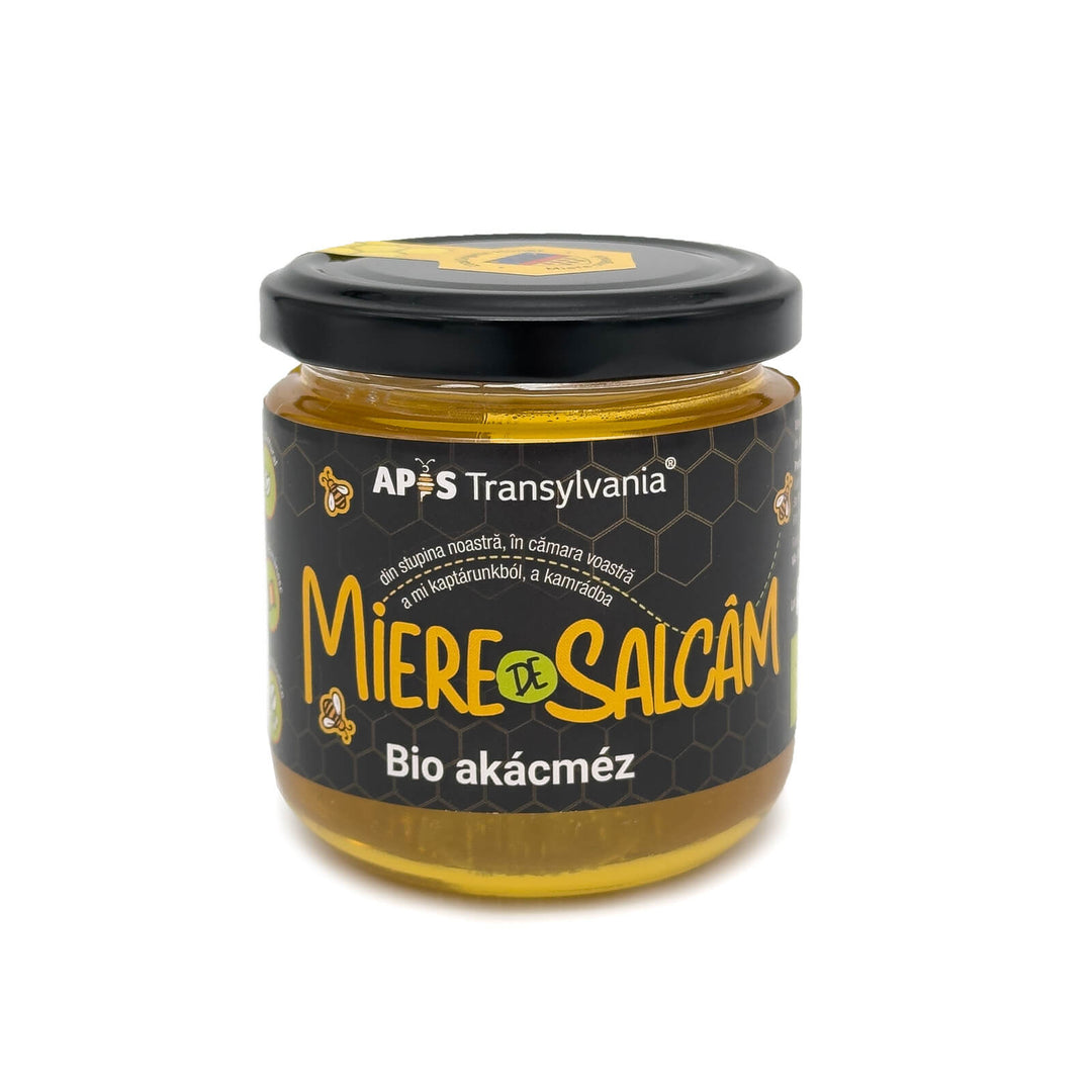 Miere de salcâm BIO, 250gr, Apis Transylvania