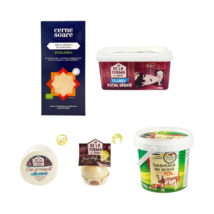 Pachet ''Mămăligă cu brânză''