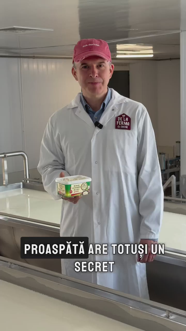 Brânză proaspătă de vacă, Pachet de Acasă, 400g