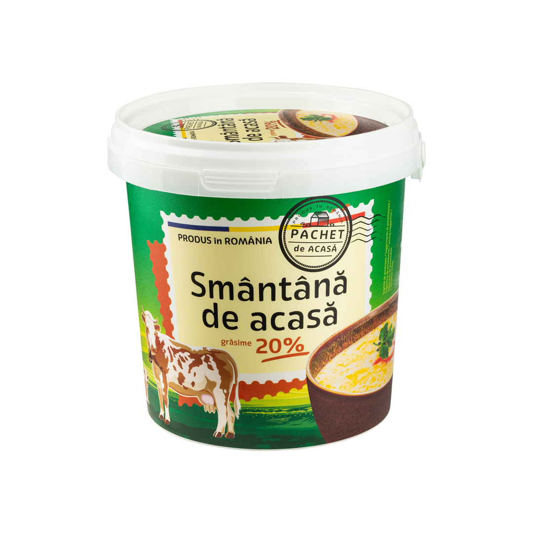 Smântână 20%, 900 gr