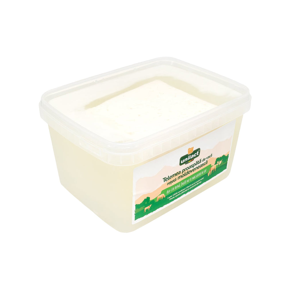Telemea proaspata de vacă, rețetă moldoveneasca, 800 gr