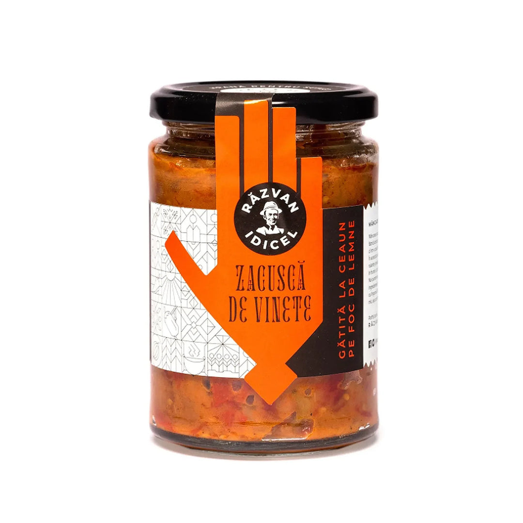 Zacuscă de vinete la ceaun, 350 gr